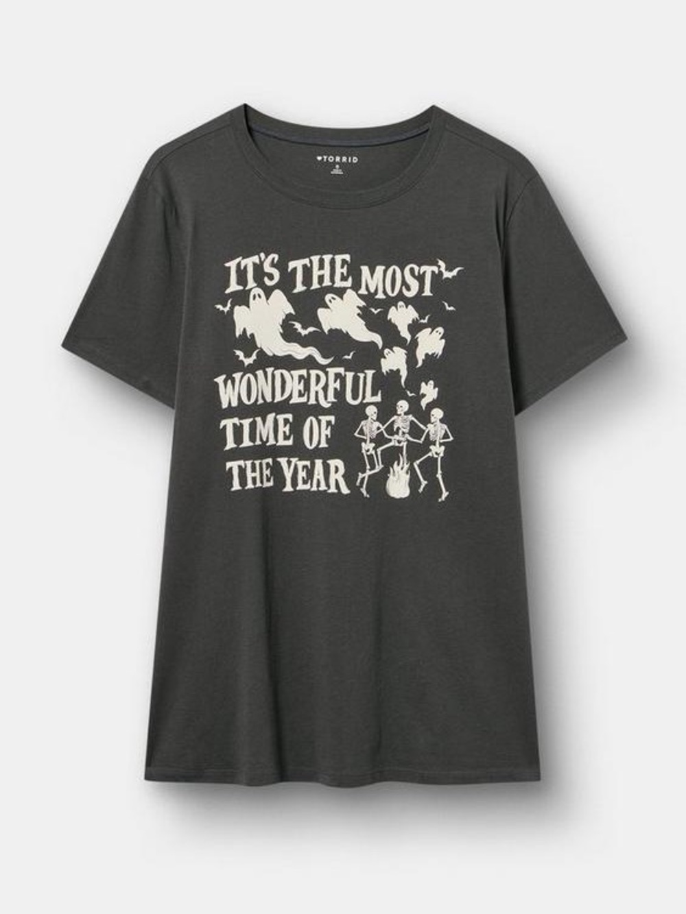 NWT Torrid Classic Fit Heritage Jersey Crew ‘Most wonderful time of the year’ 💀
